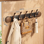 Door-Mounted Coat and Accessory Holder | High & Bury