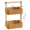 Doppelstock Woven Storage Organizer | High & Bury