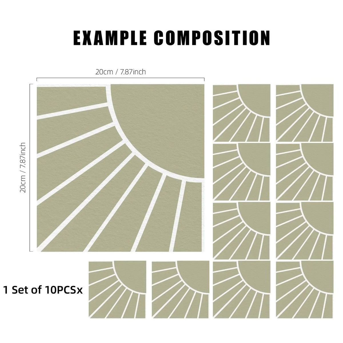 Dorrynta Tile Stickers