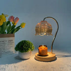 Dorura Glass Candle Warmer Lamp