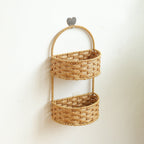 Double Layer Woven Storage Container | High & Bury