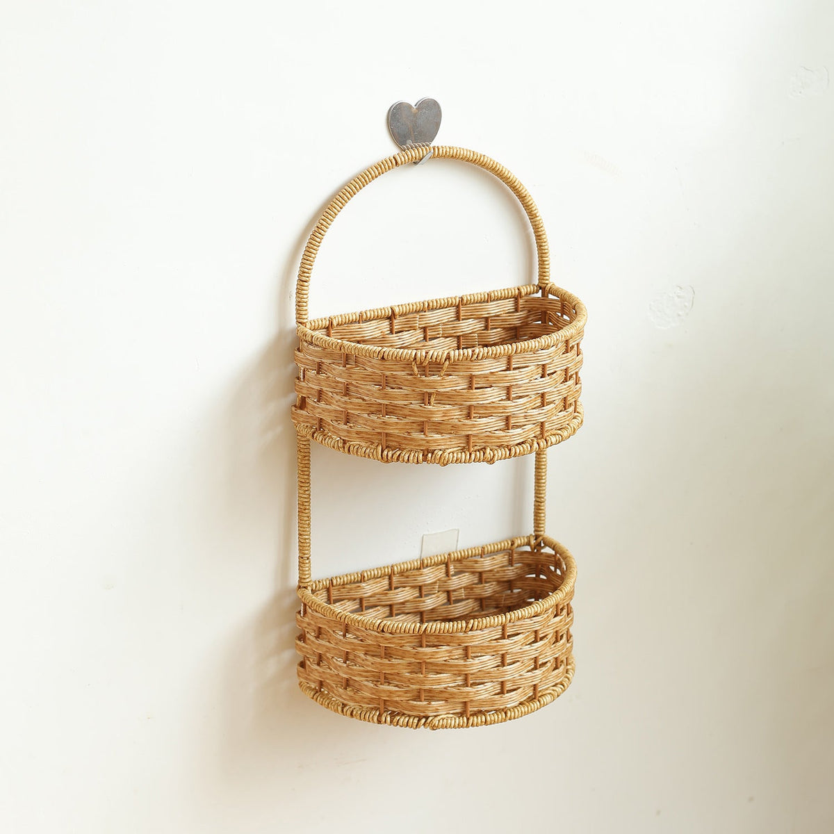 Double Layer Woven Storage Container | High & Bury