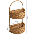 Double Layer Woven Storage Container | High & Bury