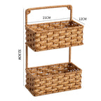 Double Layer Woven Storage Container | High & Bury