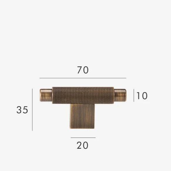 Drebanta Knurled Cabinet Knobs
