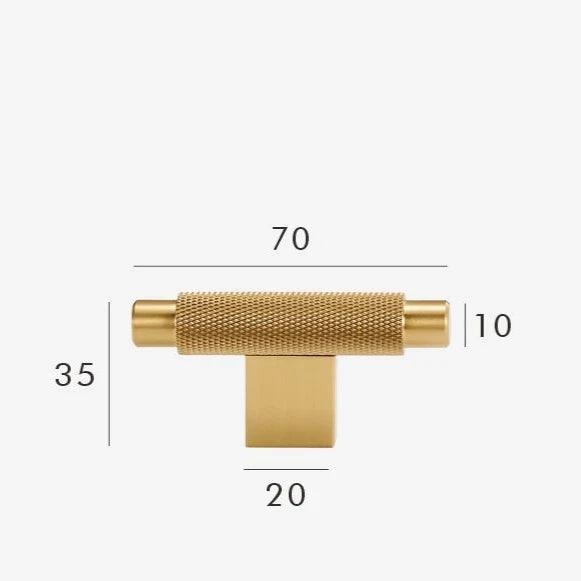 Drebanta Knurled Cabinet Knobs