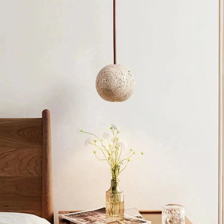 Drenia Travertine Pendant Lamp