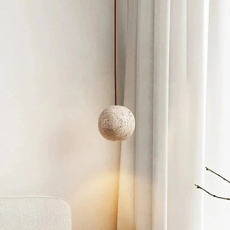 Drenia Travertine Pendant Lamp