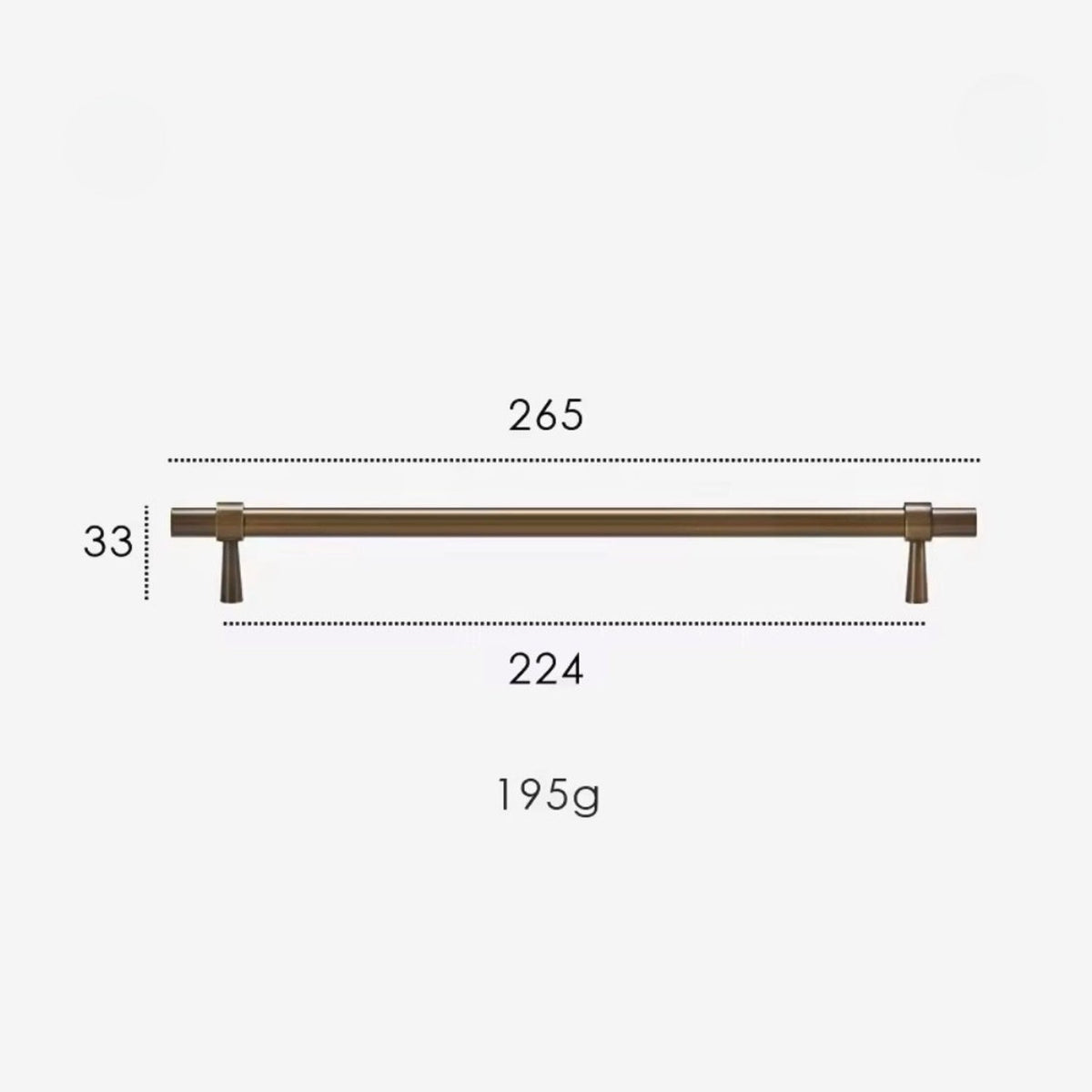 Drerella Wardrobe Appliance Handle