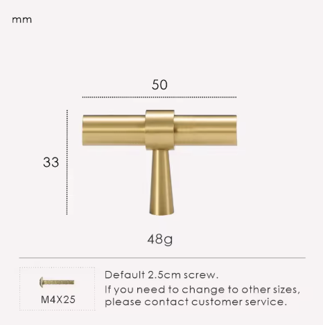 Drerella Wardrobe Appliance Handle