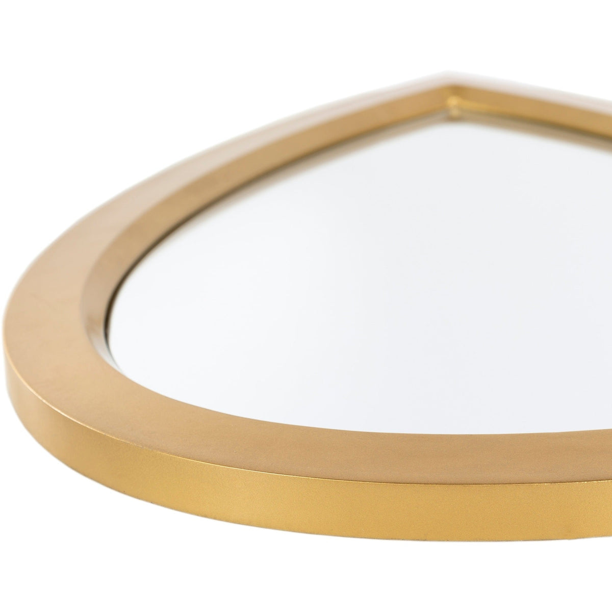 Drop-Shaped Decorative Wall Mirror | High & Bury