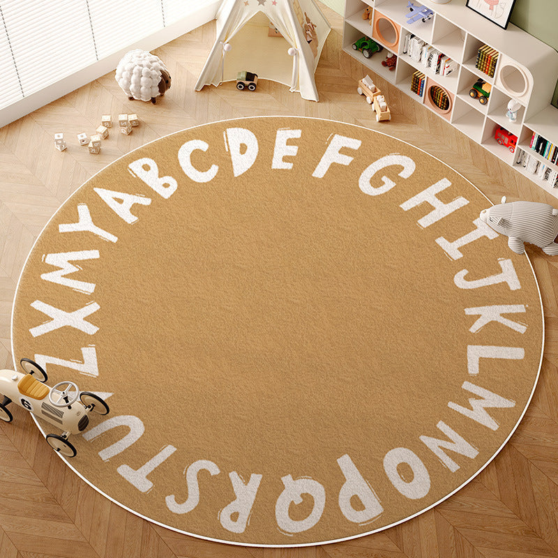 Educational Alphabet Learning Area Rug | High & Bury