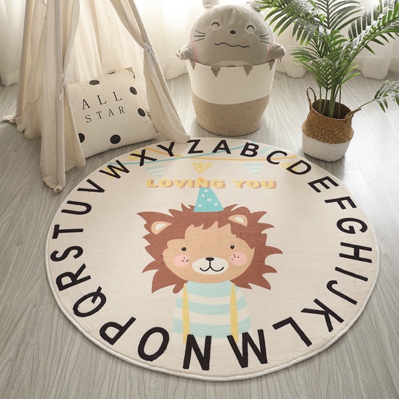 Educational Dinosaur-Themed Area Rug | High & Bury