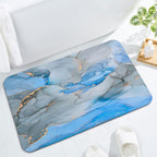 Elegant Abstract Art Bath Mat | High & Bury