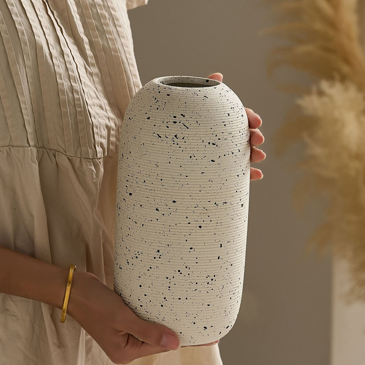 Elegant and Artistic Ceramic Vase | High & Bury