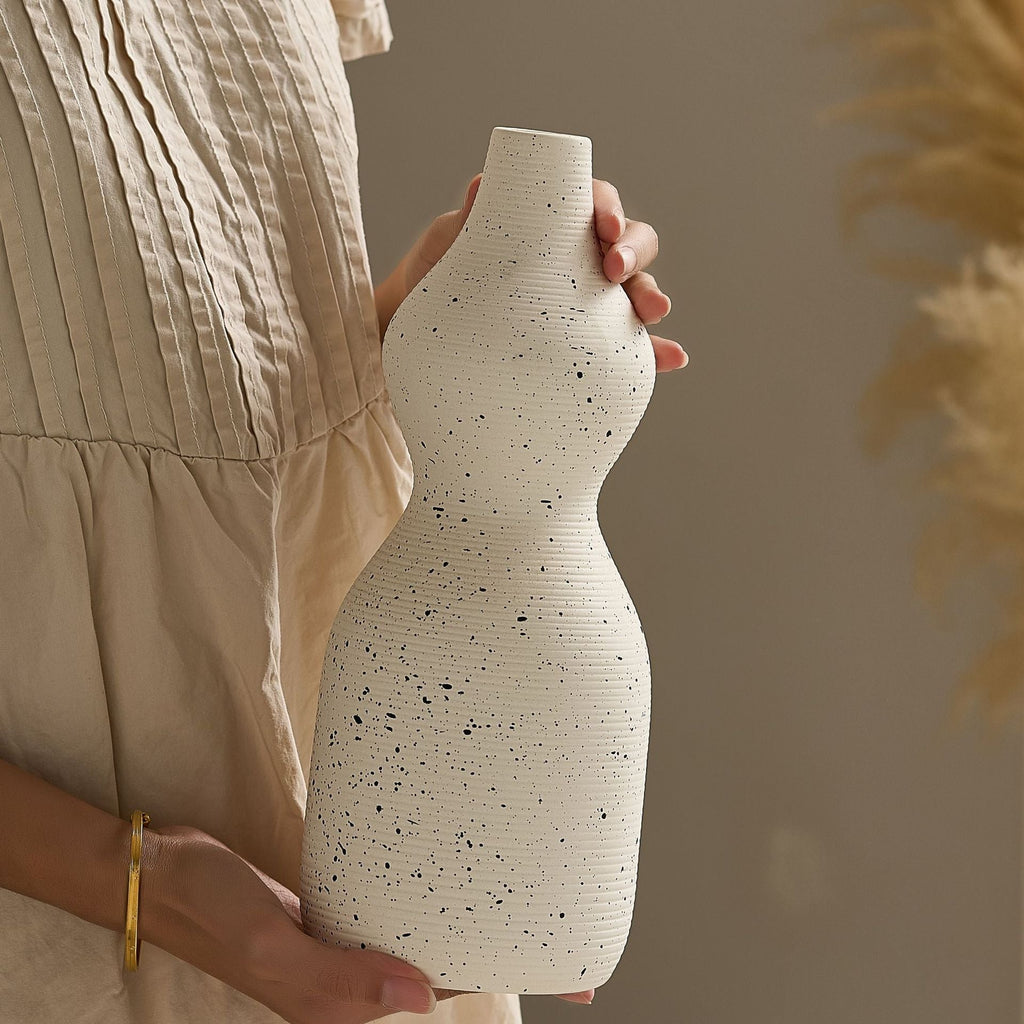 Elegant and Artistic Ceramic Vase | High & Bury