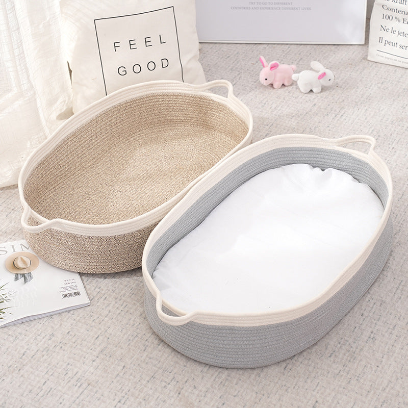 Elegant and Cozy Storage Basket | High & Bury