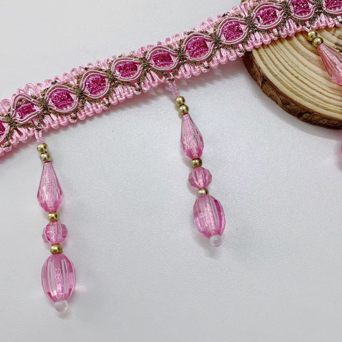 Elegant and Eye-Catching Trimming with Glass Crystals | High & Bury