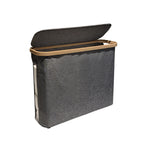 Elegant and Functional Storage Basket with Practical Lid | High & Bury