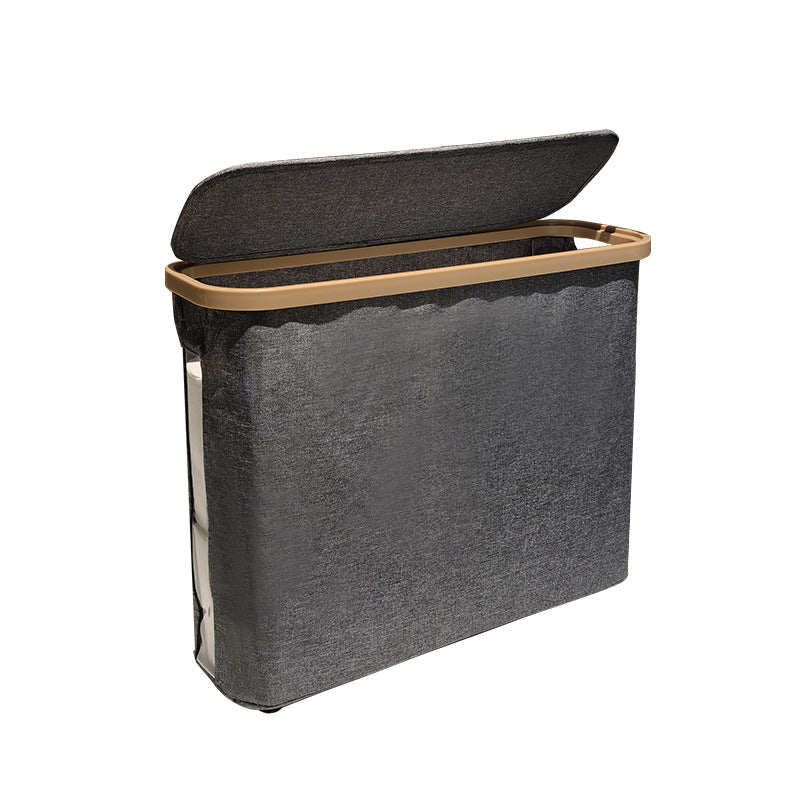 Elegant and Functional Storage Basket with Practical Lid | High & Bury