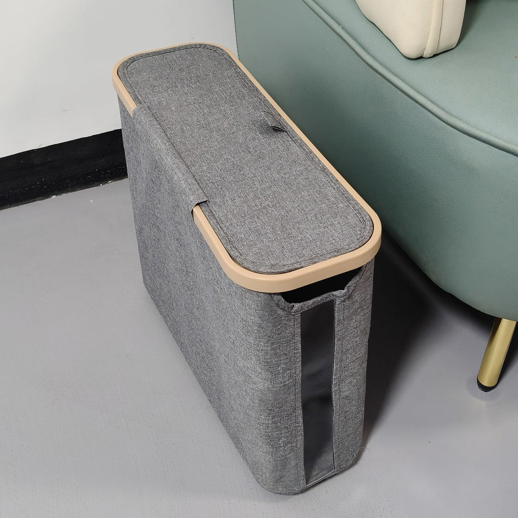 Elegant and Functional Storage Basket with Practical Lid | High & Bury