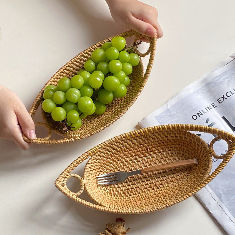 Elegant and Handwoven Fruit Basket | High & Bury