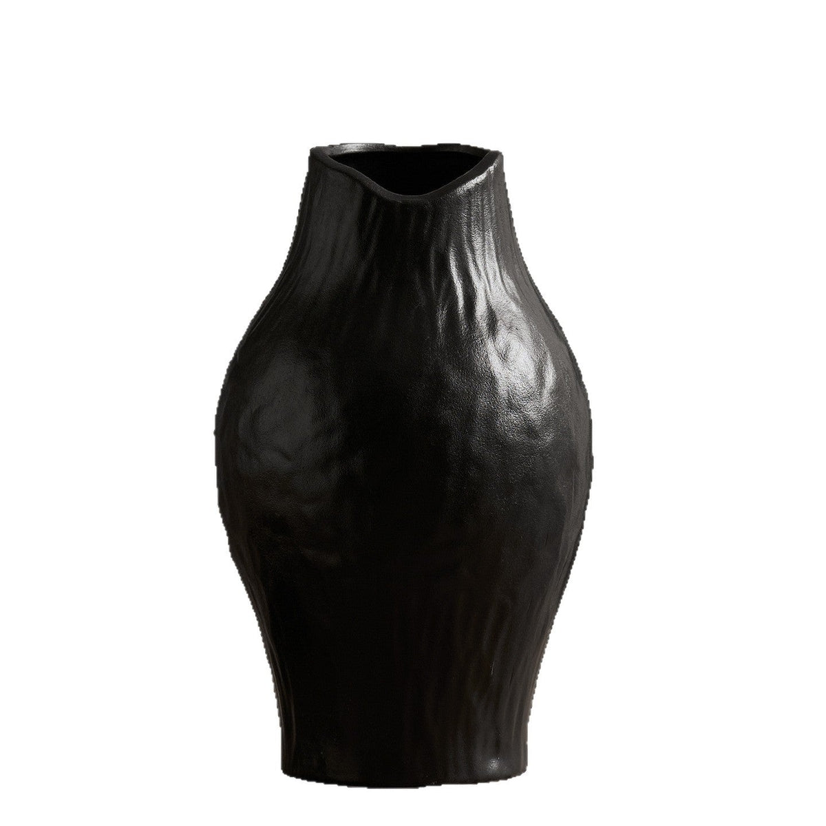 Elegant and Modern Ceramic Vase White Black | High & Bury