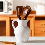 Elegant and Rustic Ceramic Carafe | High & Bury