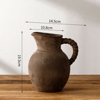 Elegant and Rustic Ceramic Carafe | High & Bury