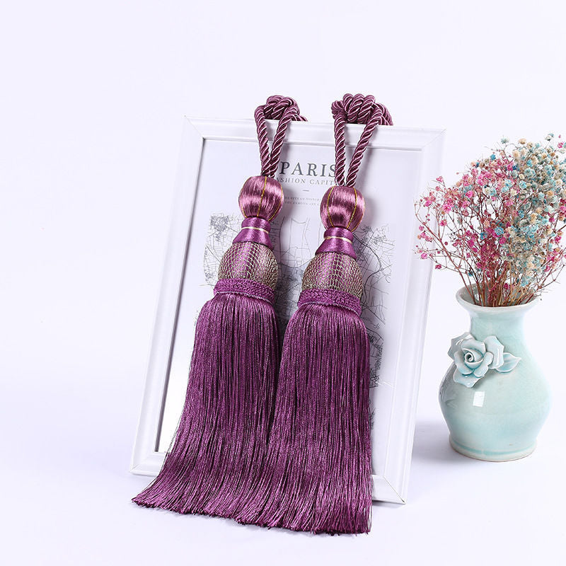 Elegant and Stylish Curtain Ties | High & Bury