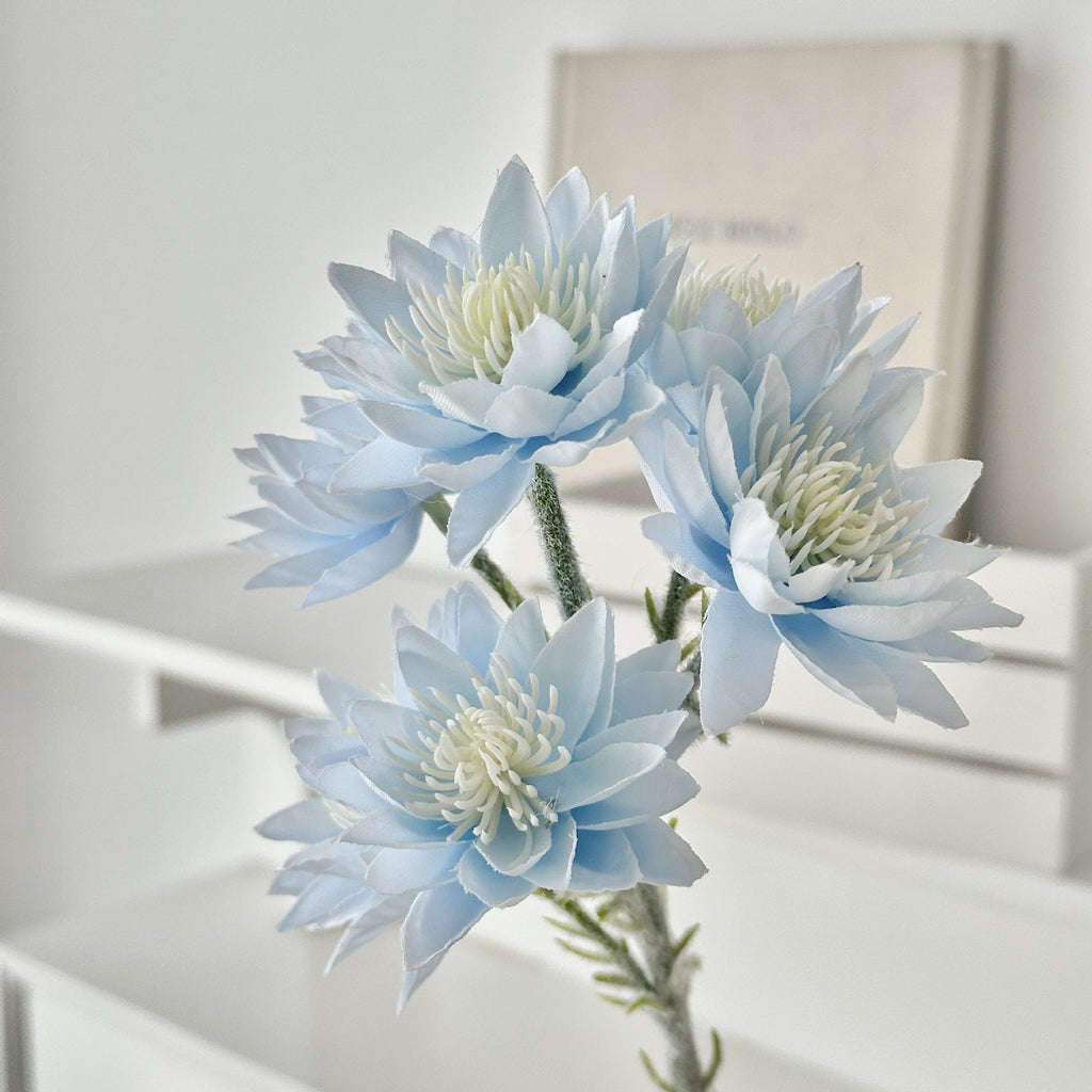 Elegant Artificial Flower Bouquet White Pink | High & Bury