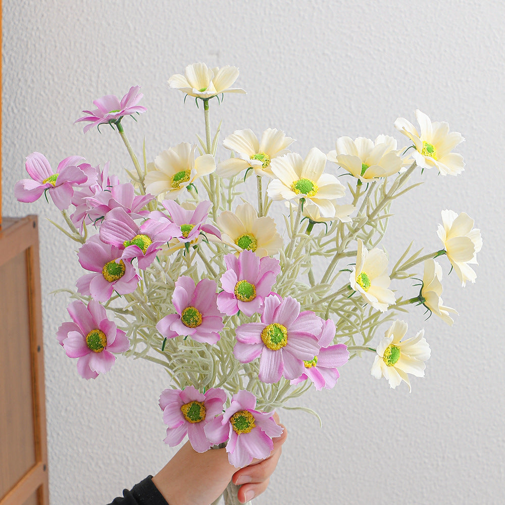 Elegant Artificial Flower Bouquet with Intricately Detailed Blooms | High & Bury
