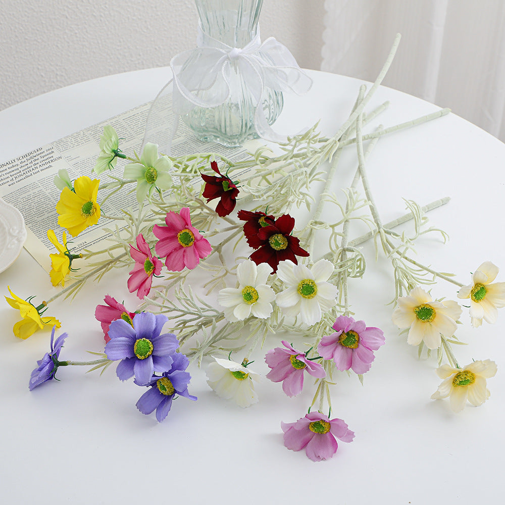 Elegant Artificial Flower Bouquet with Intricately Detailed Blooms | High & Bury