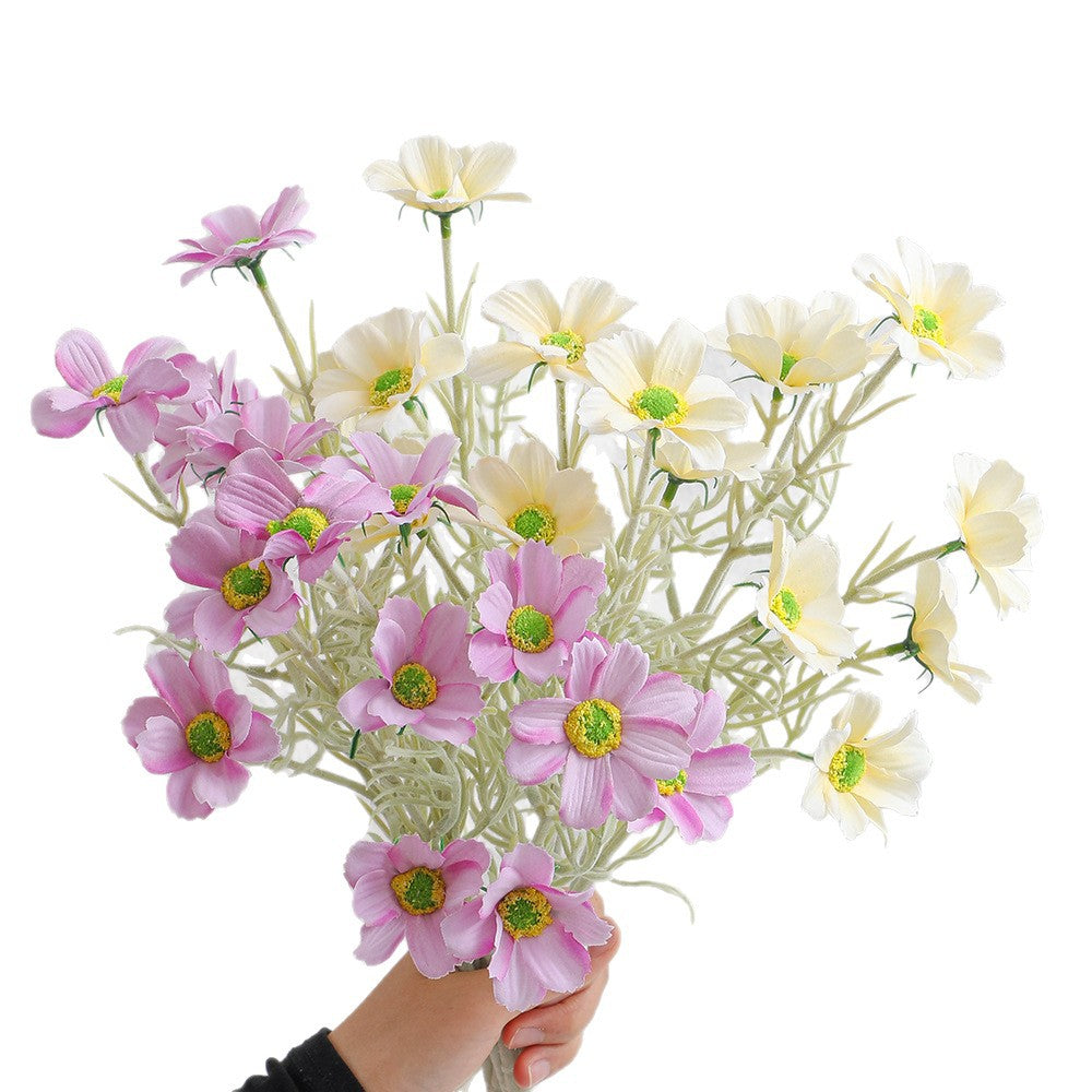 Elegant Artificial Flower Bouquet with Intricately Detailed Blooms | High & Bury