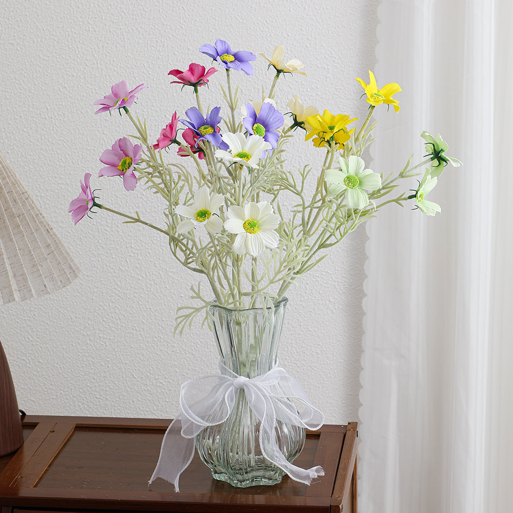 Elegant Artificial Flower Bouquet with Intricately Detailed Blooms | High & Bury