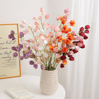 Elegant Artificial Flower Branch Beige Light Pink | High & Bury