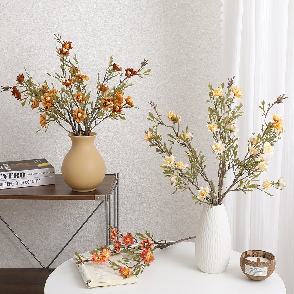 Elegant Artificial Flower Branch with Detail-Loving Blossoms | High & Bury