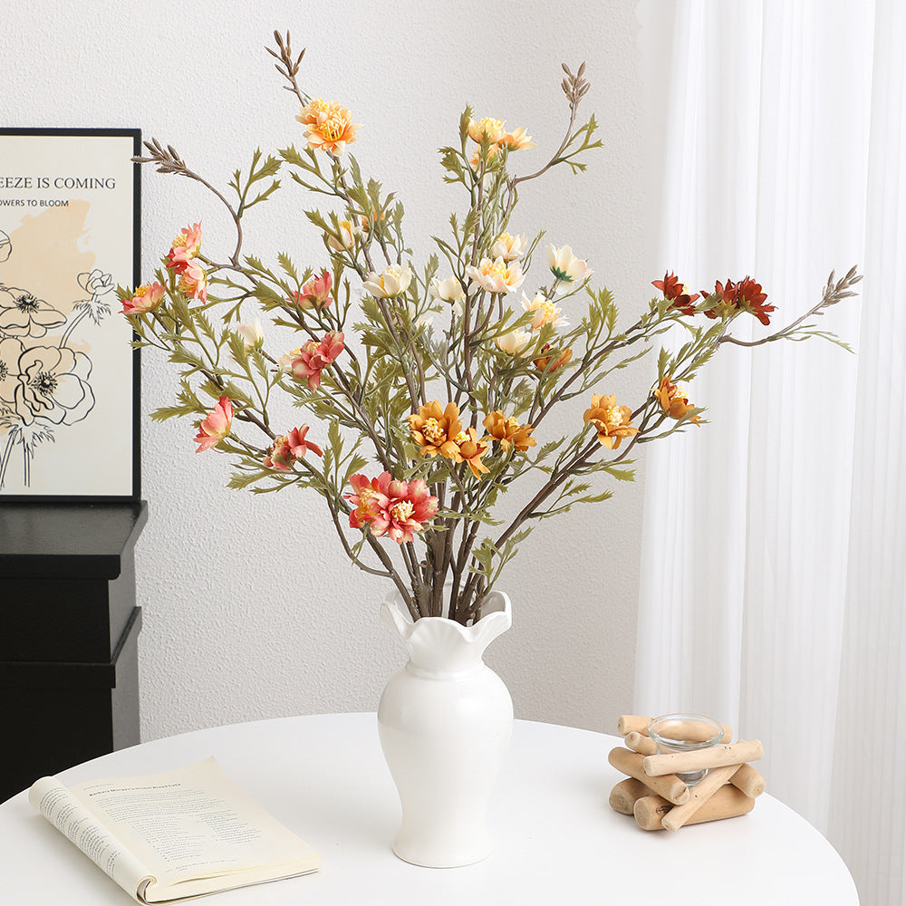 Elegant Artificial Flower Branch with Detail-Loving Blossoms | High & Bury