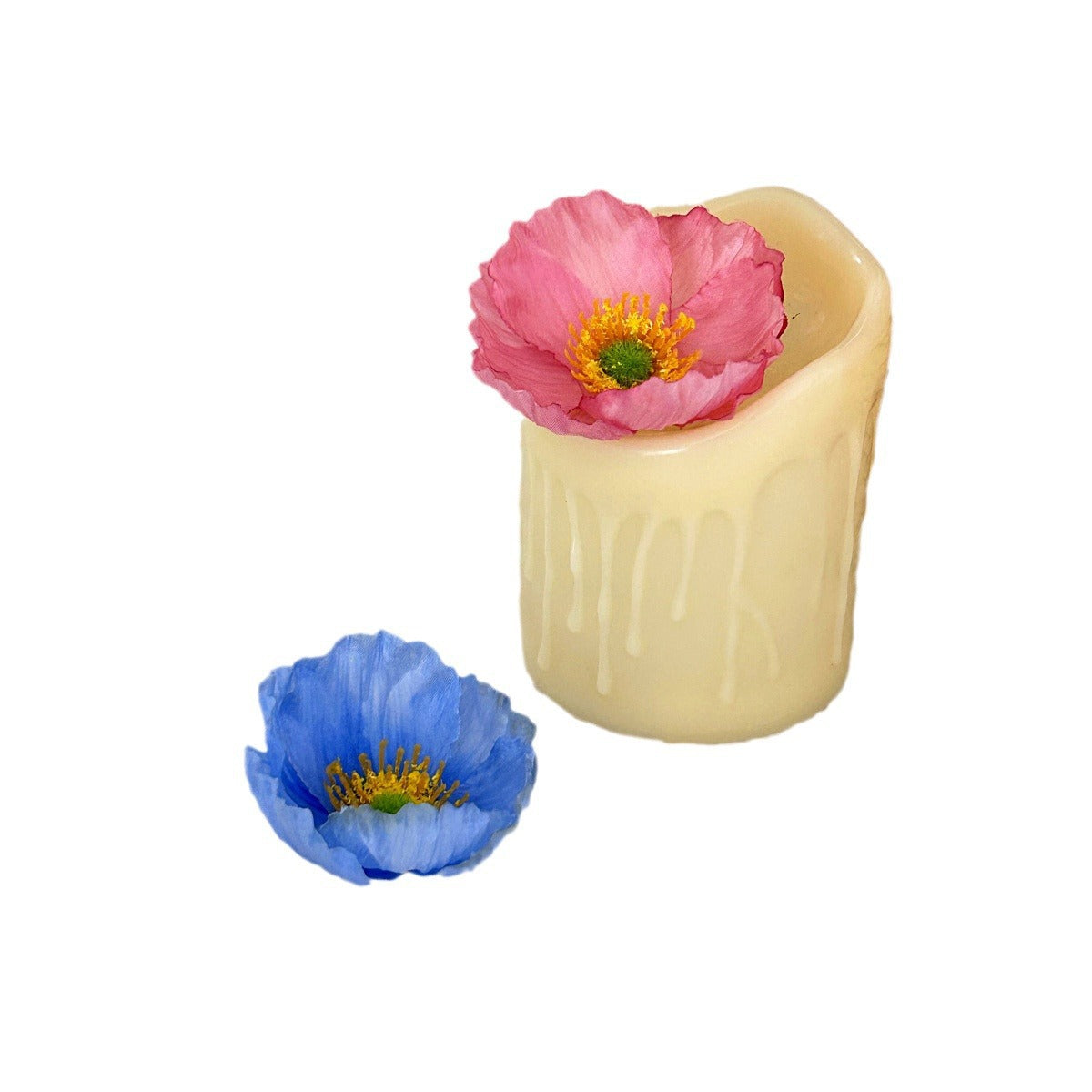 Elegant Artificial Flower with Intricate Center Detail | High & Bury