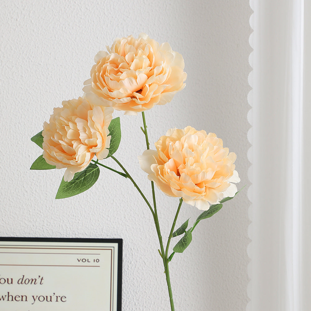 Elegant Artificial Peony Bouquet | High & Bury
