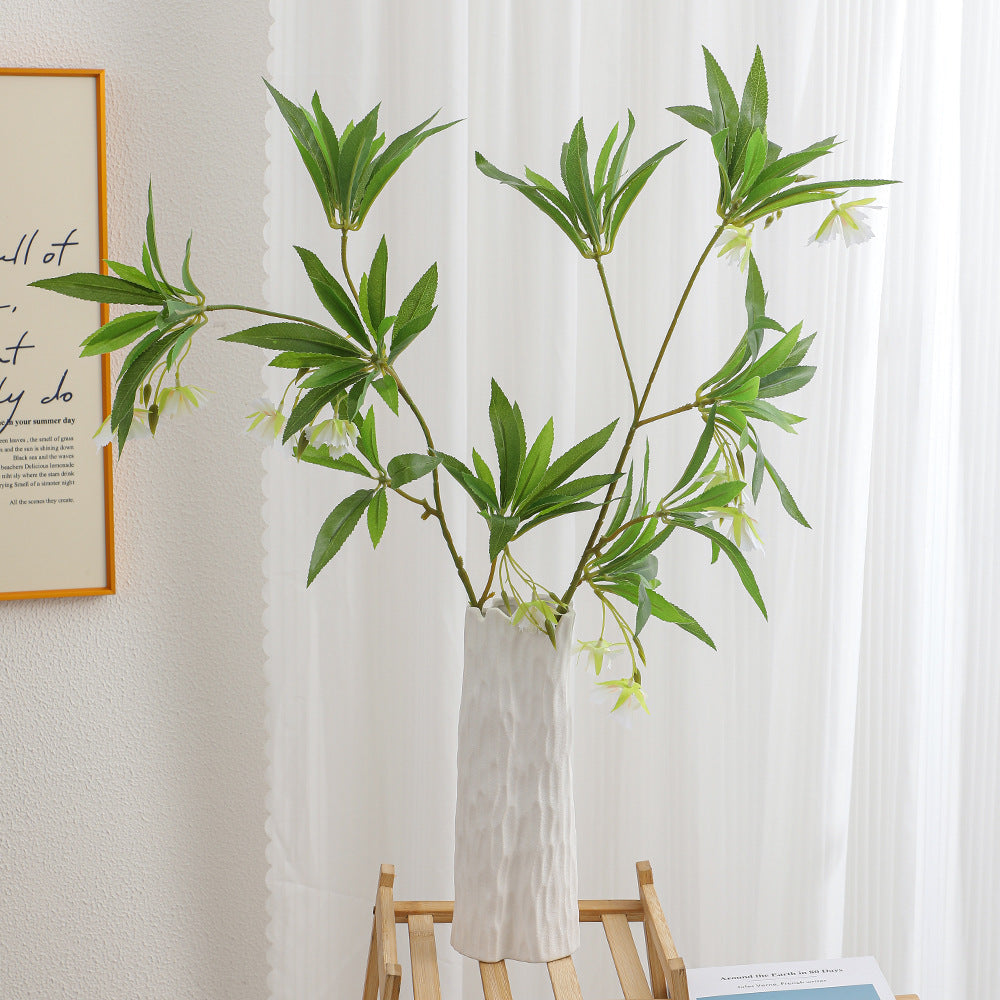 Elegant Artificial Plant with Flowers | High & Bury