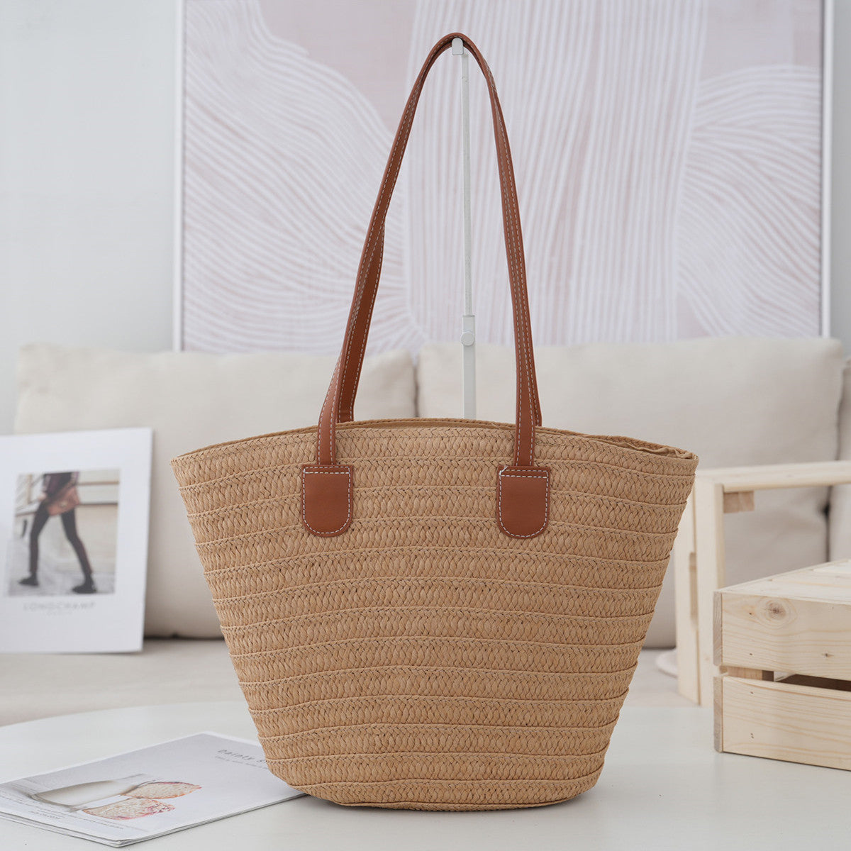 Elegant Basket Bag | High & Bury