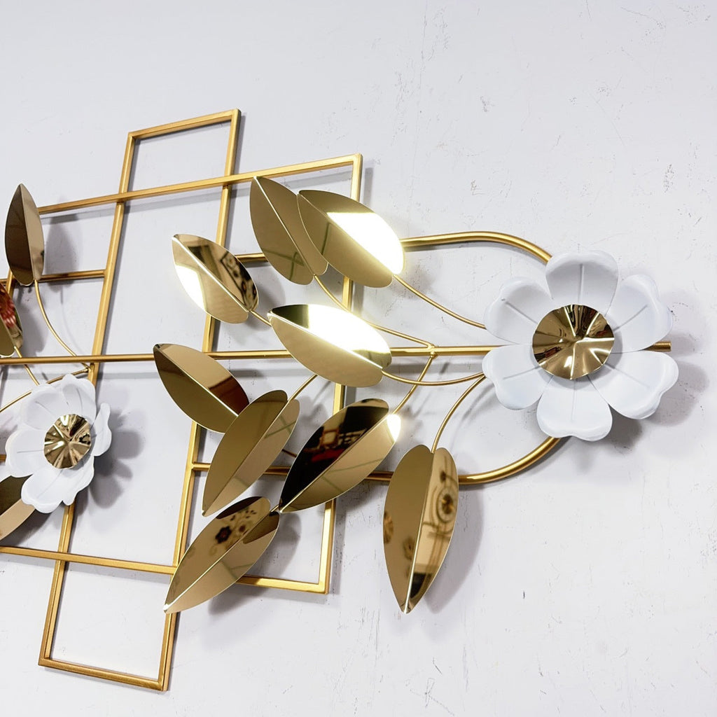 Elegant Botanical Wall Art Sculpture | High & Bury