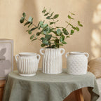 Elegant Ceramic Container with Patterns | High & Bury