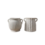 Elegant Ceramic Container with Patterns | High & Bury