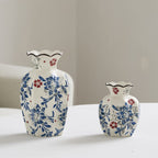 Elegant Ceramic Flower Vase Large | High & Bury