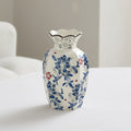 Elegant Ceramic Flower Vase Large | High & Bury