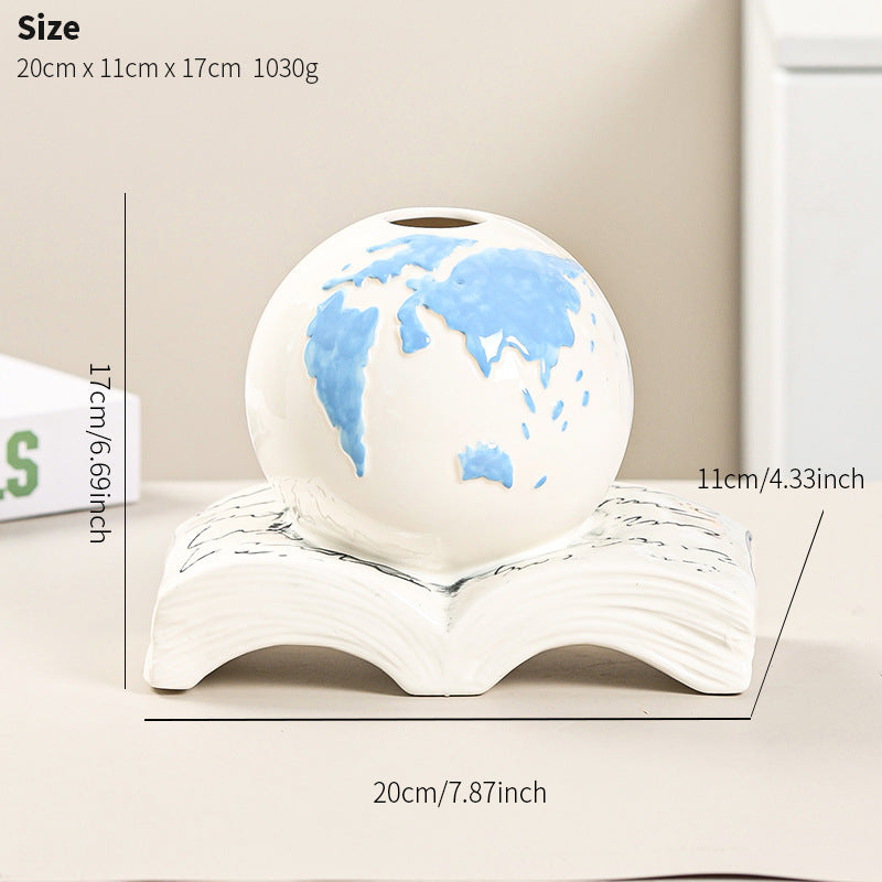 Elegant Ceramic Globe Bank | High & Bury