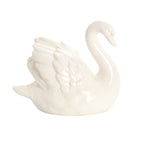 Elegant Ceramic Swan Figure | High & Bury