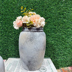Elegant Ceramic Vase Antique White | High & Bury